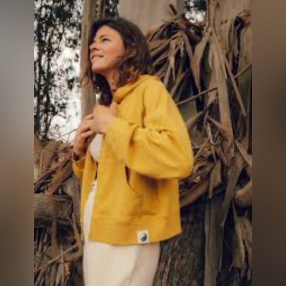 Mollusk Duality Zip Hoodie golden yellow - Picture 2 of 6